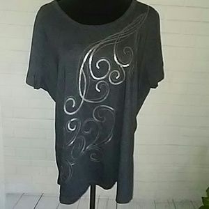 Just My Style Just For Me Sequin Design T-shirt